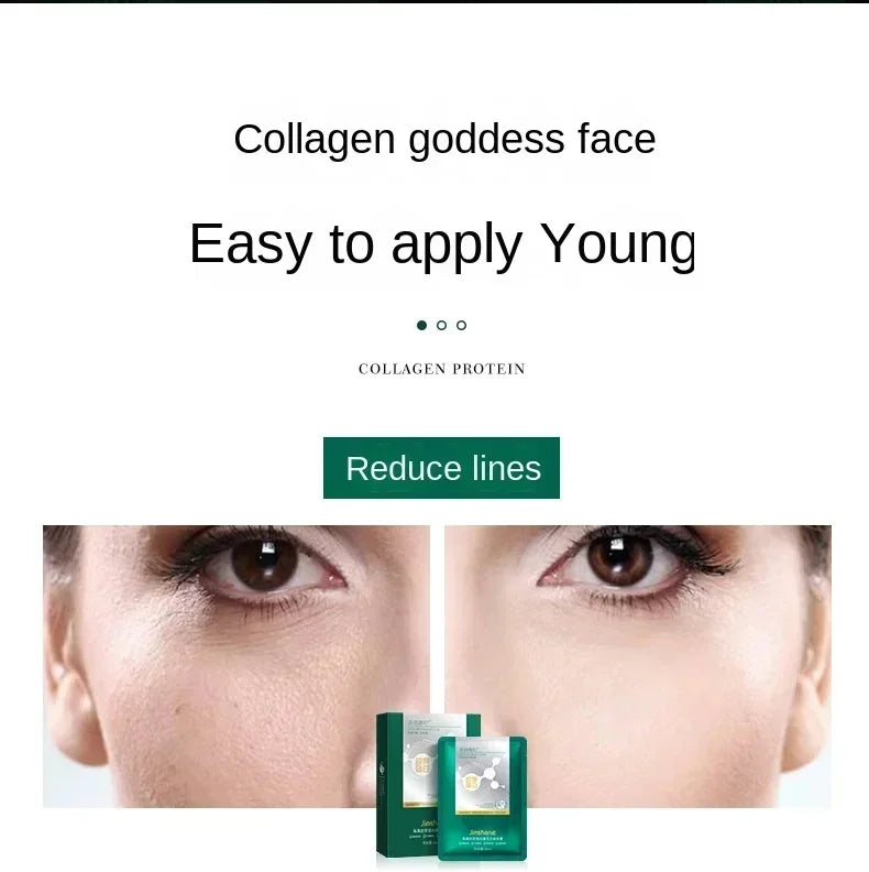 Tiktok Hot Sale Seaweed Collagen Filling Crystal Mask Replenishing Fruit Jelly Skin Transparent Mask Skin Care Masque 1/3/5/10pc