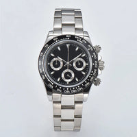 VK63 watch Luxury Men's Watch Sapphire Customizable Multi functional Chronograph Stainless Steel Case Suitable for VK63 Movement