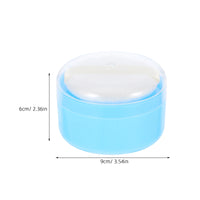 Portable Powder Box Cans Talc Talcum Skincare Baby Toiletries Puff Container Infants Skin Care Powder Box for Home Daily Use