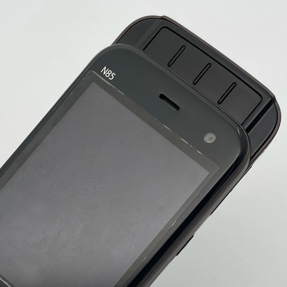 Original N85 GSM 2G 3G Slider Mobile Cell Phone 2.6'' 5MP More Languages English Keyboard Only.Old Symbian Smartphone Unlocked.