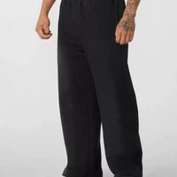 Men's Sweatpants Elastic Waist Joggers Track Pants Casual Sport Fitness Gym Clothing Autumn All-Match Loose Comfy Trousers