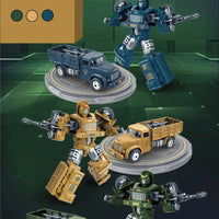 Best-selling boy toys: Manual transformation into autobots, military transport truck models, robot transformation toys, truck