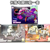 【 In Stock 】 52toys Beast Box Chimelong Octopus Wild Boar Owl Transformation Toy Mobile Model Trendy Handheld Trendy