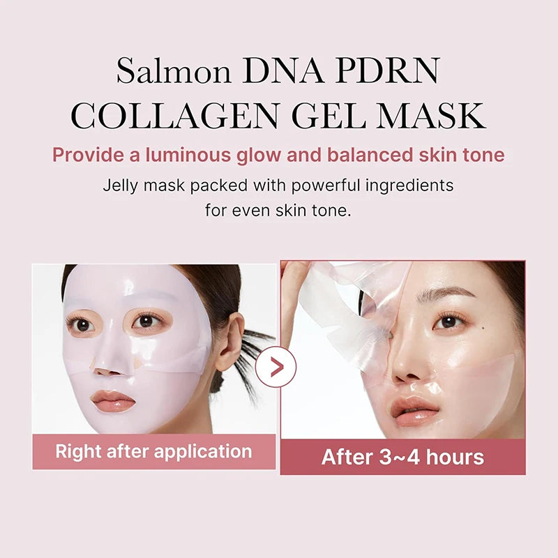 Overnight Collagen Mask Salmon DNA PDRN Face Mask For Glass Glow Skin Elasticity Hydrating Firming Smooth korean Skincare