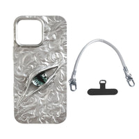 Fashion Phone Cases for iPhone 17 Air 16 Pro Max 15Pro 14Pro Personalized 3D "Devil's Eye" Design Cover Halloween Couple Case