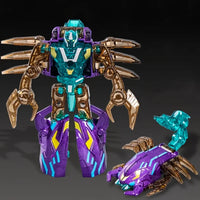 Transformation Robot Toys 2 In 1  Assembly Robot Alloy Mecha Deformation Simulation Insect Beast Children Deformation Robot