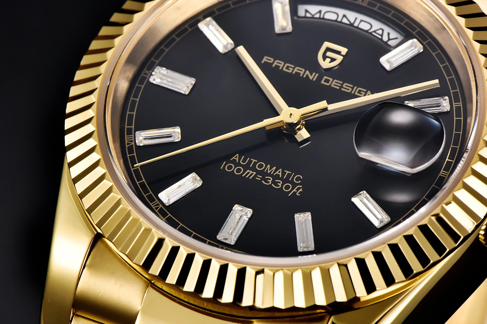 PAGANI DESIGN DD36 Men's Watches Rose Gold Luxury Automatic Watch For Men Mechanical Wristwatches Sapphire Mirror Clock Gift Man