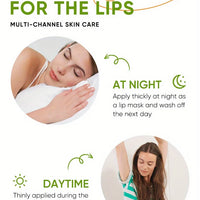 Lip Aloe Balm Nourishing, Refreshing, Hydrating and Moisturizing Preventing Cracking and Repairing Lips Gentle Non Irritating