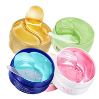 240pcs=120pairs Eye patches Hyaluron Acid & Gold & Seaweed & Black Pearl Hydrating Moisturizing Crystal Collagen Gel Eye Mask