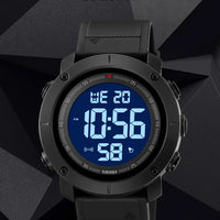 SKMEI 2122 Men's Electronic Watch Sports Waterproof Glow Electronic Watch Multi functional Student LED Watch Men's