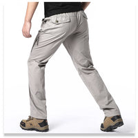 High Quality Men's Cotton Cargo Pants Casual Multiple Pocket Tacitcal Pants Spring Autumn Outdoor Camping Hiking Work Pants