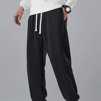 Spring Men's Jogger Pants Elastic Sport Sweatpants Big Size Plus Large 6XL 7XL 8XL Casual Fashion Grey Calf Trouser Autumn Cargo