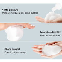 Wrap Foam Mousse With Brush Comb Olive Oil Foaming Mousse For Braids Curls Waves All Hairstyle Tames Frizz Mousse/Setting