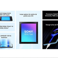 Xiaomi Redmi Note 12 5G Smartphone Global Version 4GB 128GB 6.67 ”Amoed FHD + Snapdragon® 4 48MP Main Camera 33W fast Charge