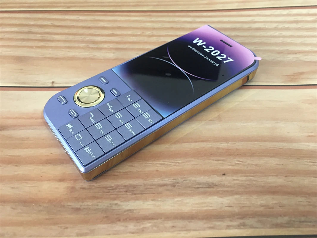 2025 New Push Button Mobile Phone 2.8' Three SIM 3SIM Bluetooth Flashlight MP3 Wireless FM Camera Vibration BigHorn CellPhone