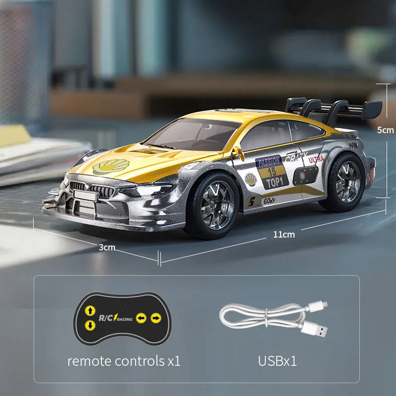 RC Car 1:43 2.4G High Speed Drift RC Car With APP Control & Lights Mini RTR Racing Car Model 4WD Full RC Vehicles Toys Gifts