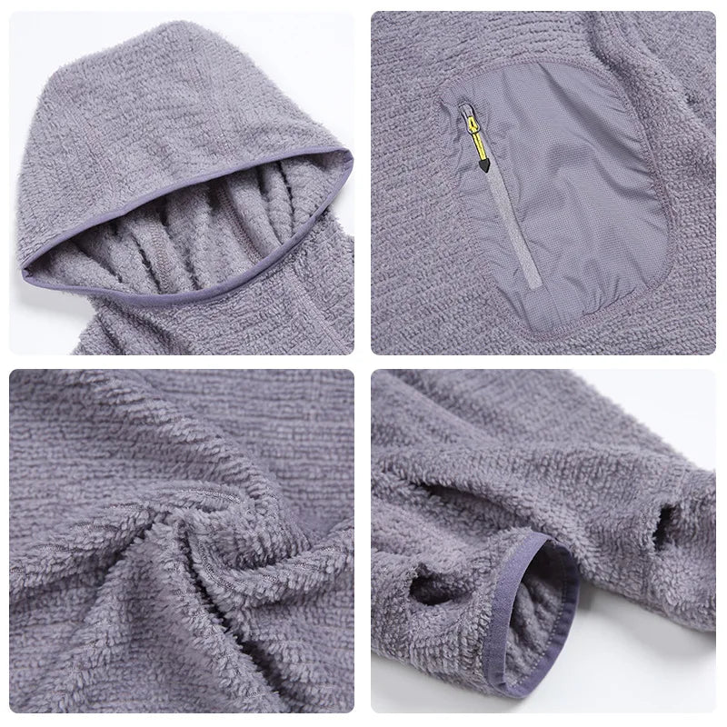 Hooded Pullover: Lightweight Breathability + Long-Lasting Warmth, Redefining Urban Outdoor Comfort