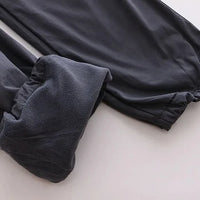 Men's Winter Cargo Pants Double Layer Fleece Warm Thick Camouflage Tactical Cotton Long Trousers Men Baggy Casual Cotton Pants