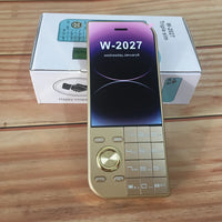 2025 New Push Button Mobile Phone 2.8' Three SIM 3SIM Bluetooth Flashlight MP3 Wireless FM Camera Vibration BigHorn CellPhone