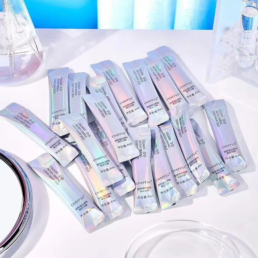 30pcs Anti Wrinkle Sleeping Facial Masks Moisturizing Firming Collagen Masks skincare Korean Face Mask Facial Skin Care Products