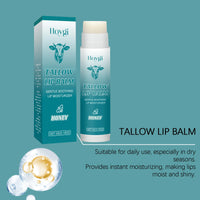 Tallow Lip Balm Deep Moisturizing Removes Dead Skin Gentle Soothing Lip Fades Lip Lines Smoothing Plumps Lips Care