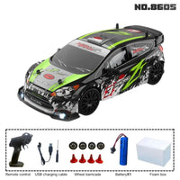New 1:24 RC drift vehicle, Mustang 4WD cars, racing car with remote control, gift, competition racing car, children's toy