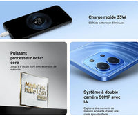 Xiaomi Redmi 15C, Smartphone, 6.9" Screen, 120 Hz, MediaTek Helio G81-Ultra, 6000mAh battery, 50MP Camera, IP64