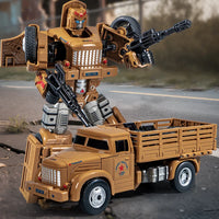 Best-selling boy toys: Manual transformation into autobots, military transport truck models, robot transformation toys, truck