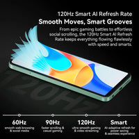 Blackview SHARK 6 AI Smartphone Android 15 Unisoc T8100 5G Mobile Phone 6.88'' Display 120Hz,  8+16GB RAM,128GB+2TB ROM, 5000mAh