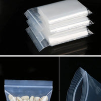 Small Zip Lock Plastic Bags Reclosable Transparent Bag Vacuum Storage Bag Ziplock Food Storage Bags Plastic Zip bag Sealing bag
