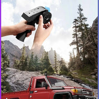 Rc Car MN82 1:12 Retro with LED Lights, Full Scale Analog LC79, Professional Four-wheel Drive Truck, Toy Truck Model RC