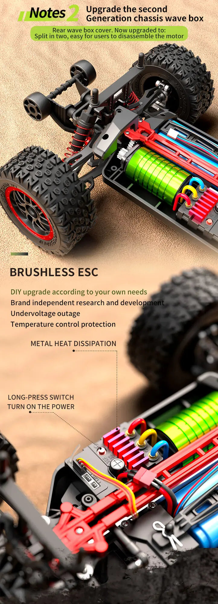 JJRC C8803 C8805 RC Car 4x4 Super Brushless 50/60/70KM/H 4WD High Speed RC Off-Road Car Children and Adults Toys