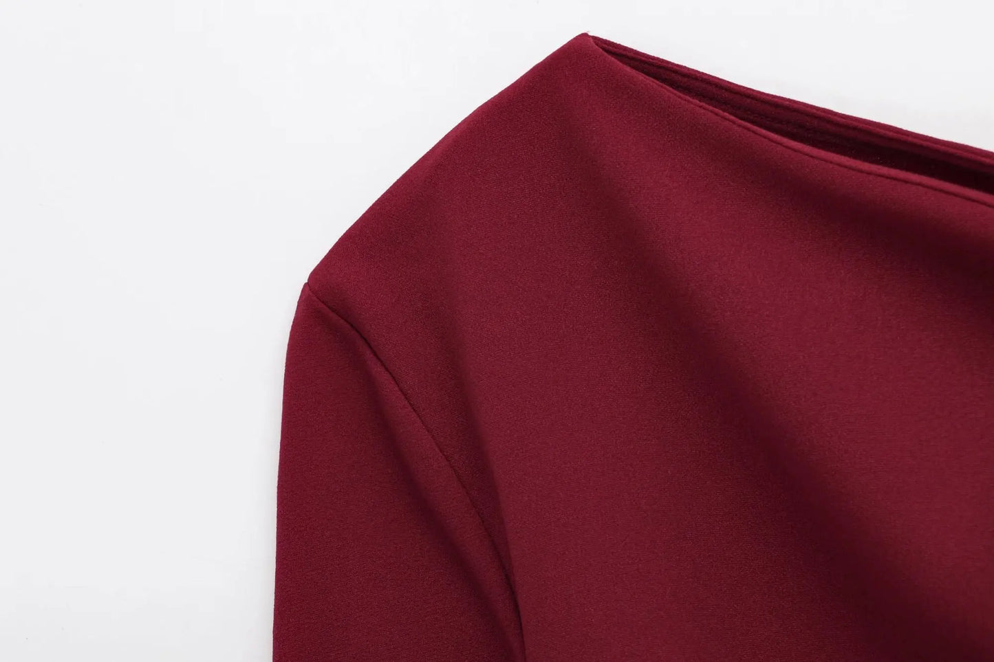 TFMLN 2025 Fashion Asymmetric Women Top T Shirts New Elegant Spring Summer Elastic Clothes Long Sleeve Shirt Top