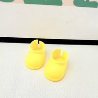 17cm Labubu V1 V2 Fashion Color Rain Shoes Raincoat 10cm Cotton Doll Cute Shoes Doll Changing Accessories