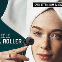 Professional 540 Needles for Facial Body Hair Growth Derma Roller for Skin Beard Beard Growth Micro Face Roller For Skin Care