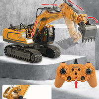 RC Car Children Toys Remote Control Car Toys For Boys Radio Control Excavator Dump Truck Bulldozer Electric car Kids Toys Gift