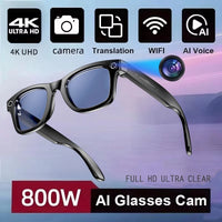 2025 Smart Glasses 32GB Memory with Camera Sunglasses Mini Camera Video Translation Bluetooth Call Anti-blue Glasses Man Women