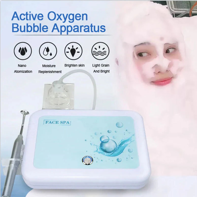 Rose Cleansing Bubble Water Active Oxygen Magic Solution For Automatic Machine Beauty Instrument Facial Skin Care Dropshipping