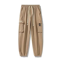 Men's Casual Trousers Cargo Wear Sportswear Military Tactics Multi-Pocket Camouflage Forest Run Outdoor Stretch Slim Fit Corset