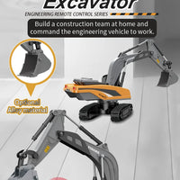 RC Car Children Toys Remote Control Car Toys For Boys Radio Control Excavator Dump Truck Bulldozer Electric car Kids Toys Gift