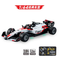 New RC car August  Product 1:64 Mini Alloy Car Model, Adjustable Lighting Formula Racing, Children's Remote Control Car