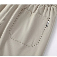 Summer Men's Elastic Waist Casual Pants Drawstring Jogger Pants Sports Wear Running Sweatpants 5XL