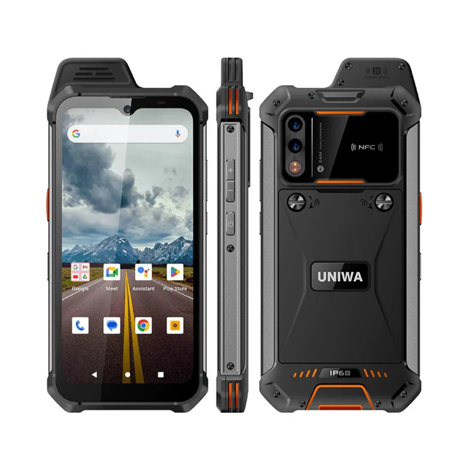UNIWA W999 ATEX Explosion Rugged Smartphone Waterproof Walkie Talkie Helio G99 8GB+128GB 6.3“ FHD 4400mAh  Andriod 13 Cell Phone