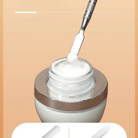 Makeup Mixing Palette Foundation Lipstick Eye Shadow Stainless Steel Mixer Palette with Spatula Mixing Stick Beauty Tools Nail-A