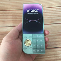 2025 New Push Button Mobile Phone 2.8' Three SIM 3SIM Bluetooth Flashlight MP3 Wireless FM Camera Vibration BigHorn CellPhone