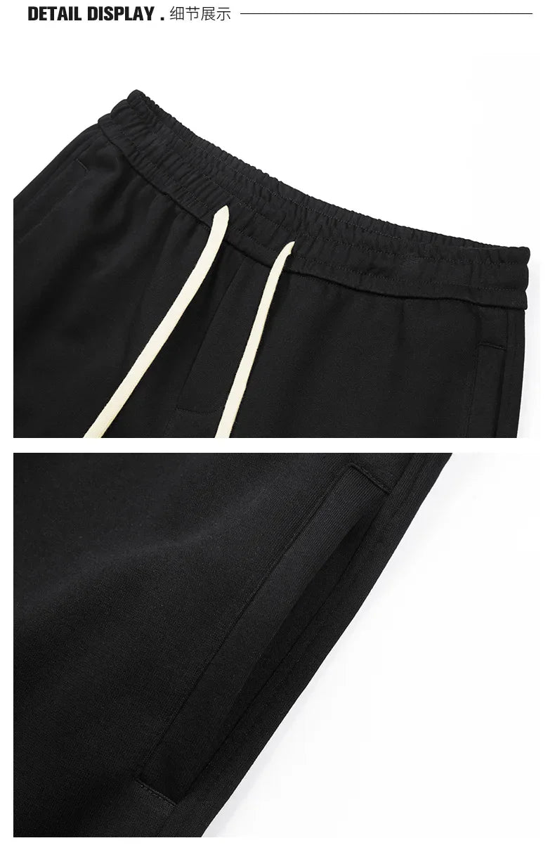 Spring Men's Jogger Pants Elastic Sport Sweatpants Big Size Plus Large 6XL 7XL 8XL Casual Fashion Grey Calf Trouser Autumn Cargo