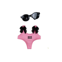 Labubu Clothes Summer Swimsuit, Sunshine Beach Swimsuit, Labubu Accessories, Trendy Fashion Clothing (No Dolls)