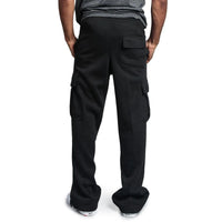 Men Cargo Loose Pants Spring Summer Male Retro Vintage Full Loose Wide Leg Pant LXDZ-ZL-5