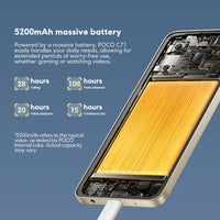 POCO C71 Global Version UNISOC T7250 processor 32MP AI dual camera Immersive 6.88” display 15W fast charging AI face unlock