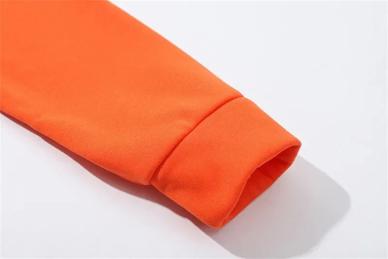 Y2k Zipper Letter Printed Women's Hoodie 2025 Super Large Hoodie Gothic Punk Jacket Long Sleeve Pink Sportswear Street Wear